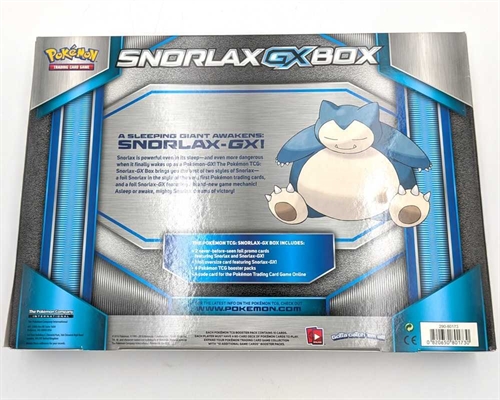 Pokemon TCG - Snorlax GX Box (B-Grade) (ENG) (BMO*)